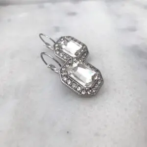 Aros cristal geométricos