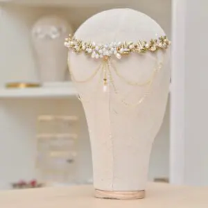 Tocado Elena Cadenas D`or